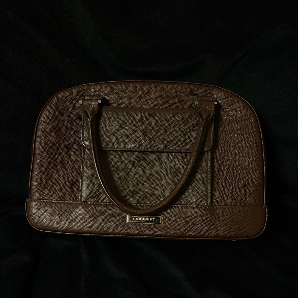 Burberry Boston bag in dark brown